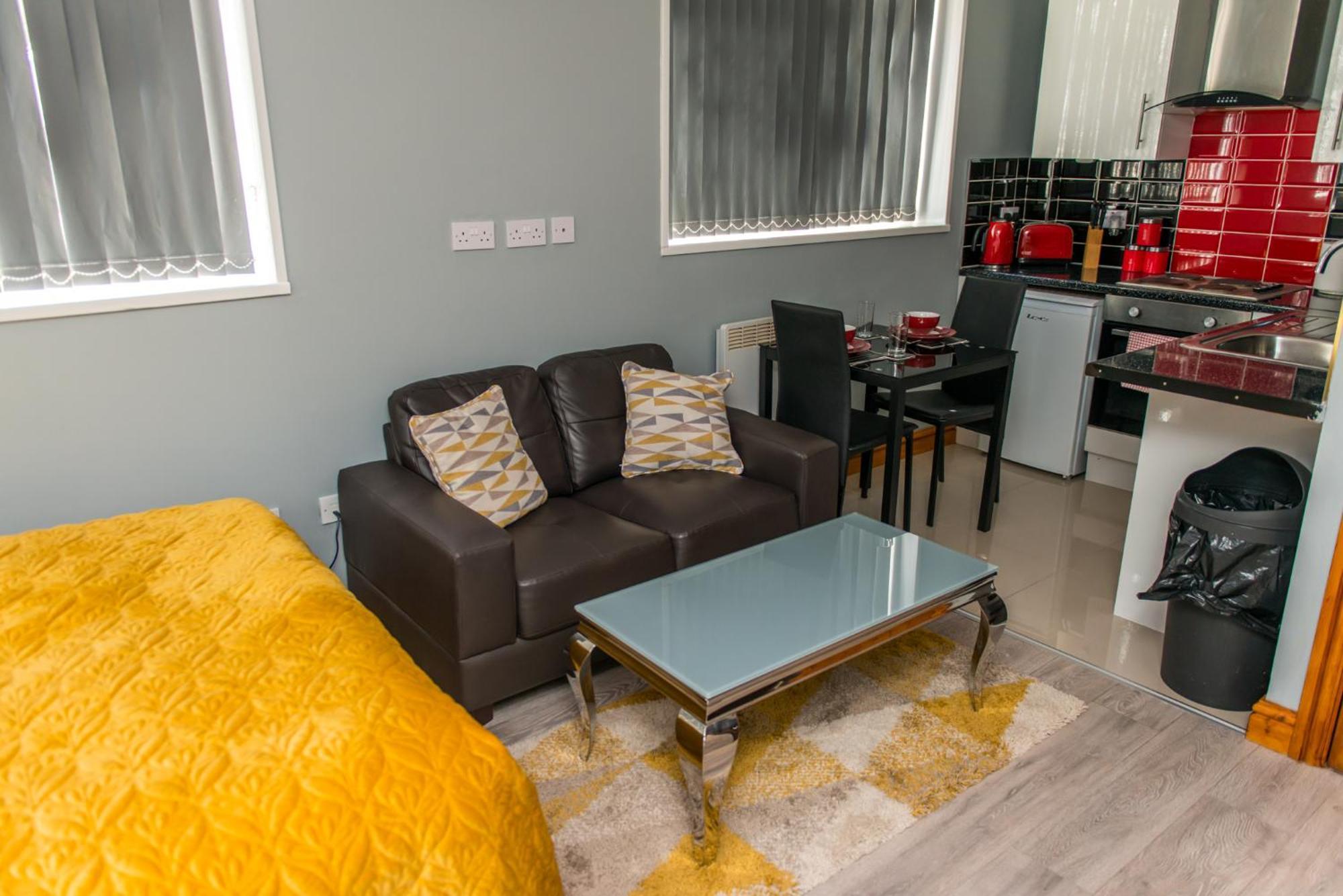 Sawrey Serviced Apartments Bradford  Kamer foto